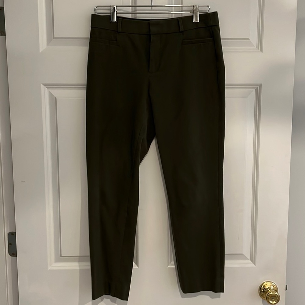 Banana Republic | Sloan Pants | Dark Olive | 6
